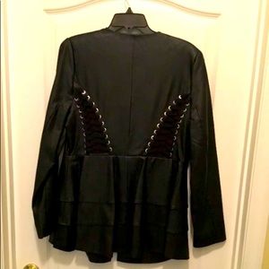 Leather & Lace Unique Black Jacket